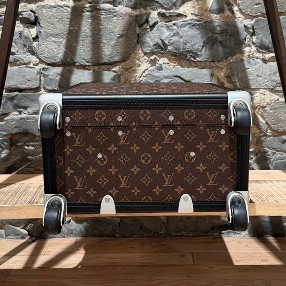 Louis Vuitton SS23 Runway Monogram Macassar Rolling Trunk - Picture 7 of 16
